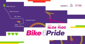 Bike4Pride @ punct de întâlnire: Piața Victoriei